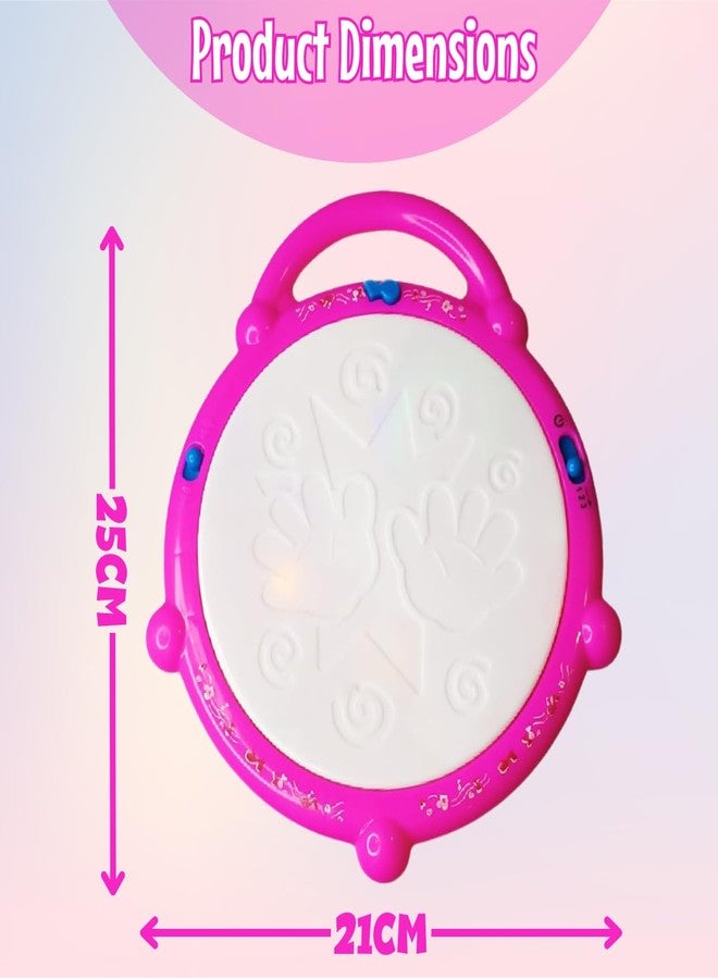 إستلو طبلة إستيلو الموسيقية الوامضة للأطفال الرضع مع أضواء ثلاثية الأبعاد وموسيقى | نشاط تعليمي وترفيهي للأطفال الرضع والأطفال الصغار من عمر 6 أشهر فما فوق | لعبة موسيقية للأطفال مع صوت وأضواء - Image 2